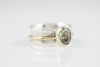 Grüner Amethyst Ring
